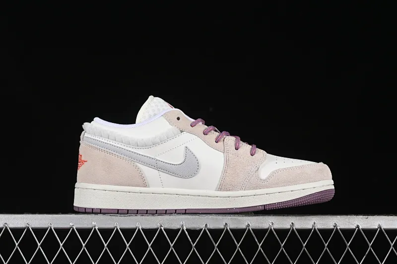 All Categories Air Jordan Jordan Series Basketball Shoes Air Jordan 1 Low Air Jordan 1 Low AJ1 Joe 1 Taro Sweetheart Low-top Retro Cultural Casual Shoes FQ8094-100